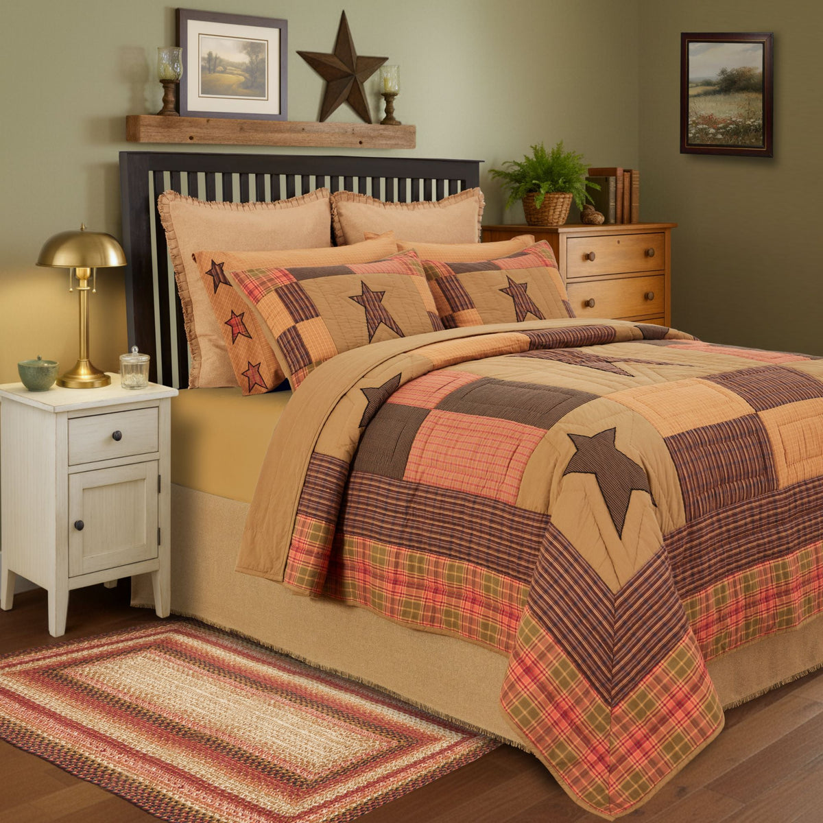 Stratton Queen Quilt 90Wx90L