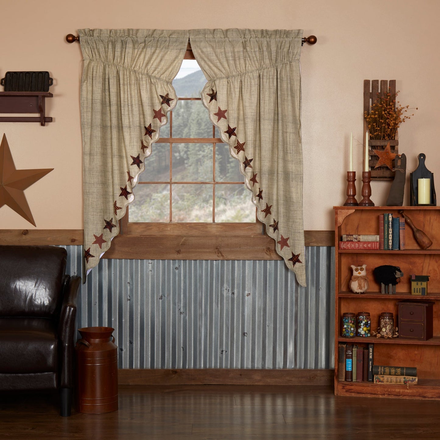 Abilene Star Prairie Short Panel Set of 2