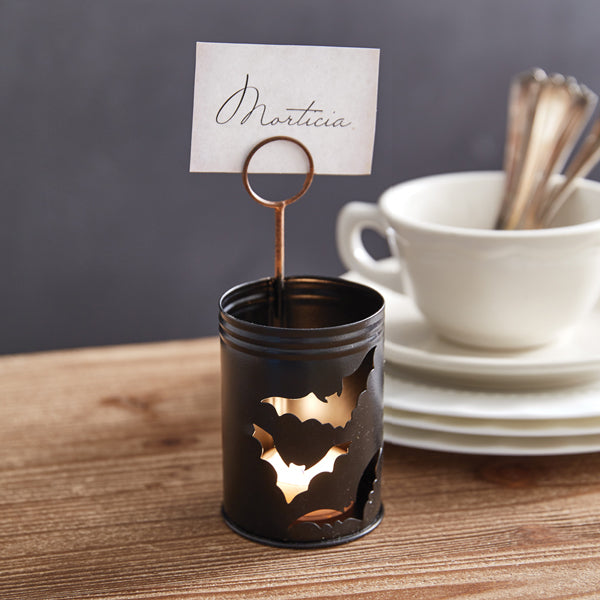 Bats Luminary Place Card Holder - Min of 4