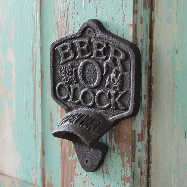 Beer O' Clock Wall Mounted Bottle Opener - Min of 2