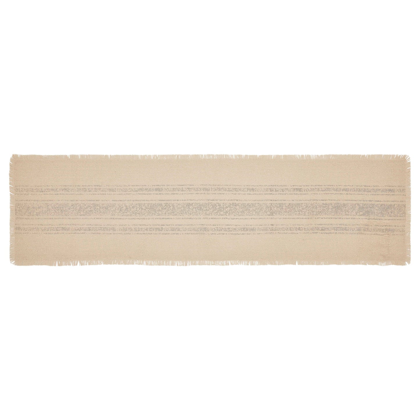 Yuletide Burlap Red Stripe Runner 12x48
