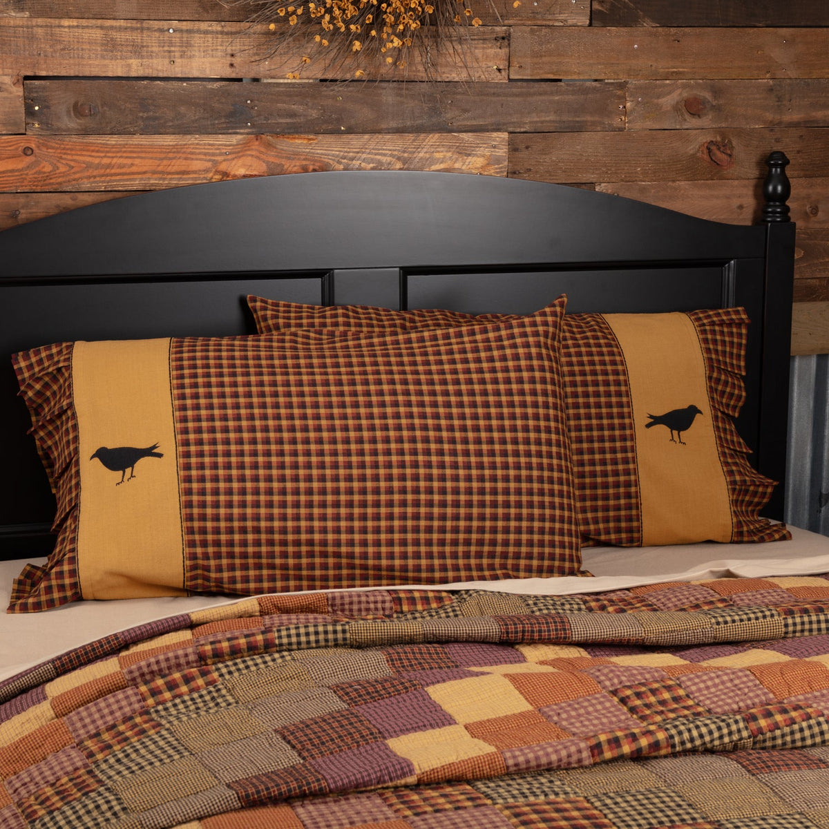 Heritage Farms Crow Standard Pillow Case Set of 2