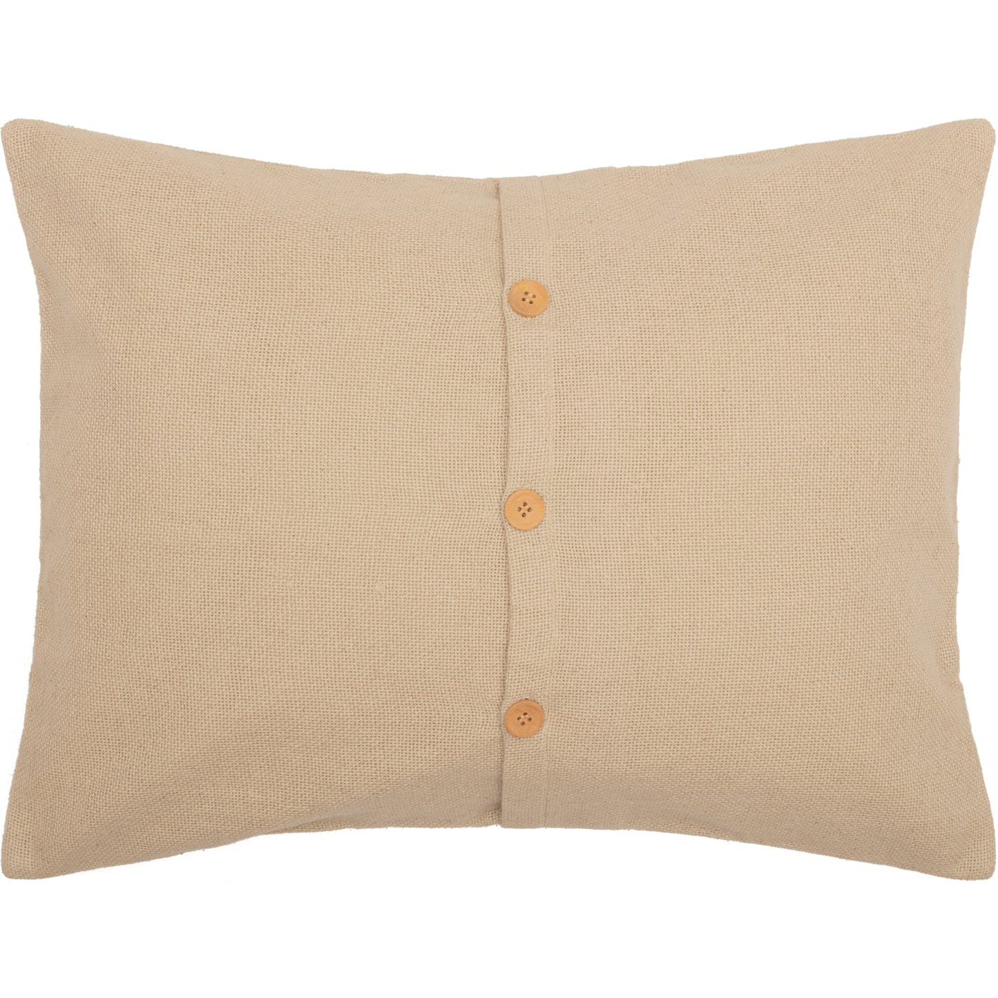 Burlap Vintage Standard Sham 21x27