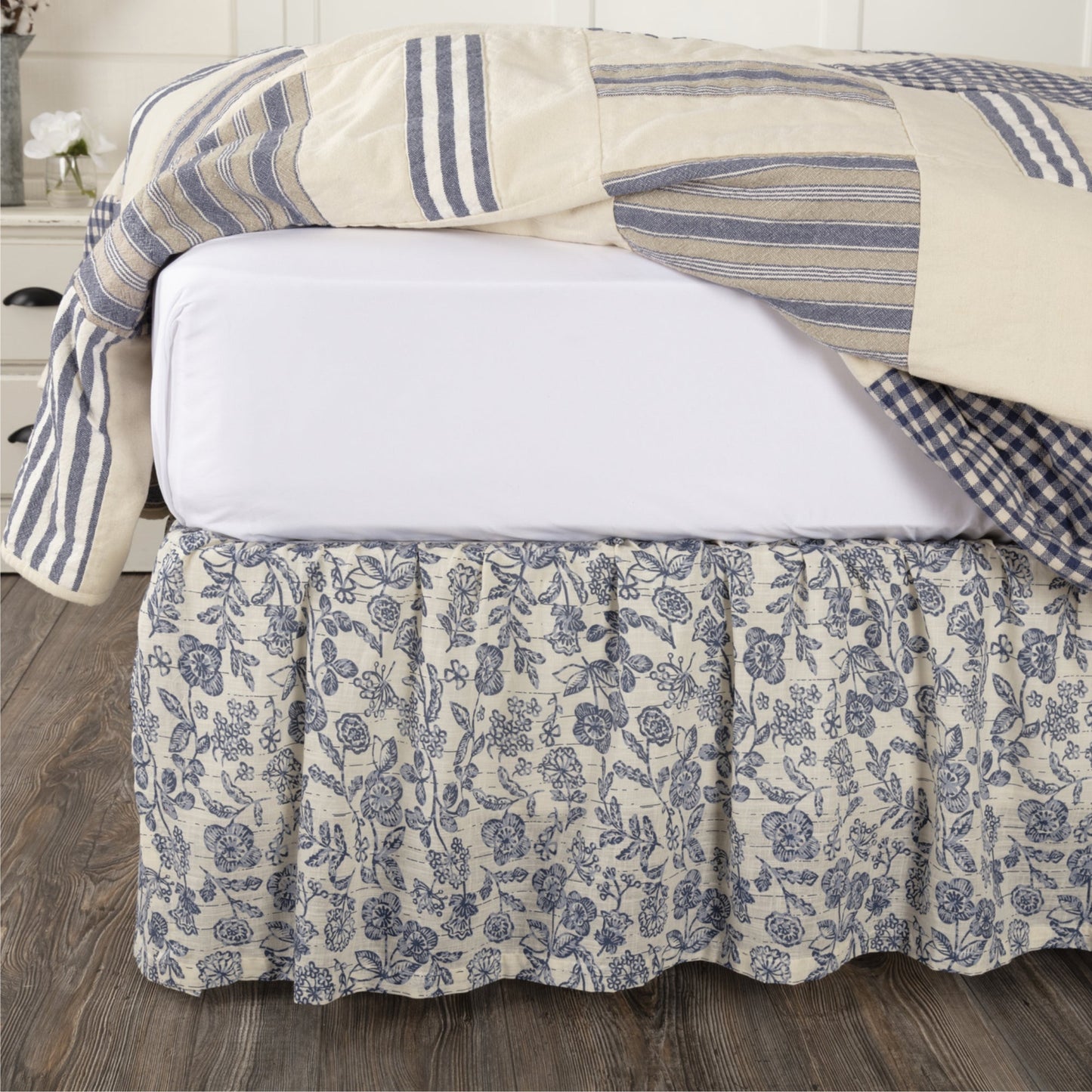 Doylestown Queen Bed Skirt 80Lx60Wx16