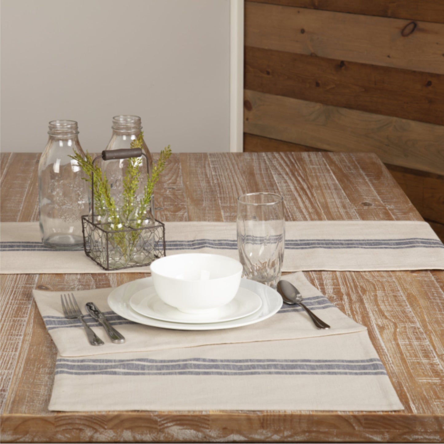 Market Place Blue Placemat Set of 4