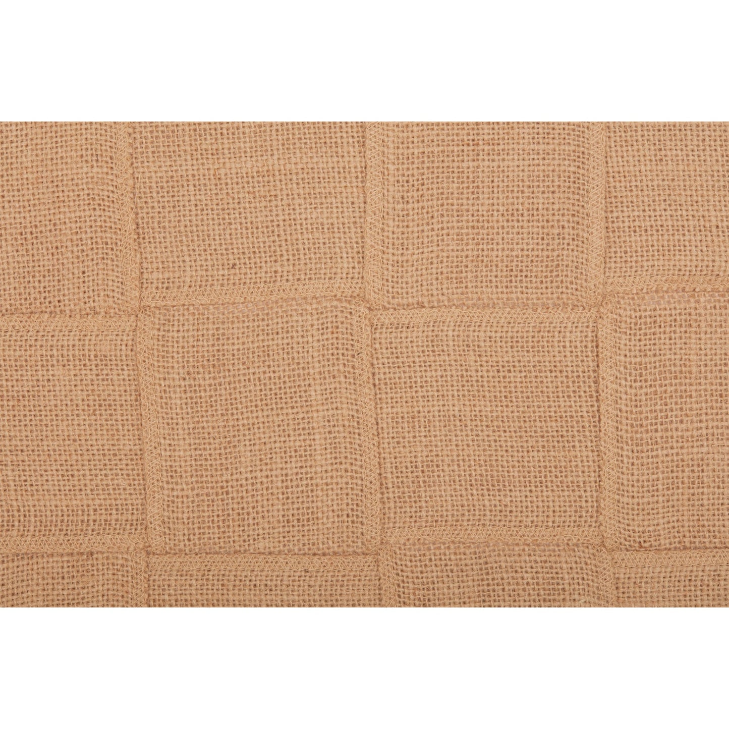 Jute Burlap Natural Basket Weave Runner 13x48