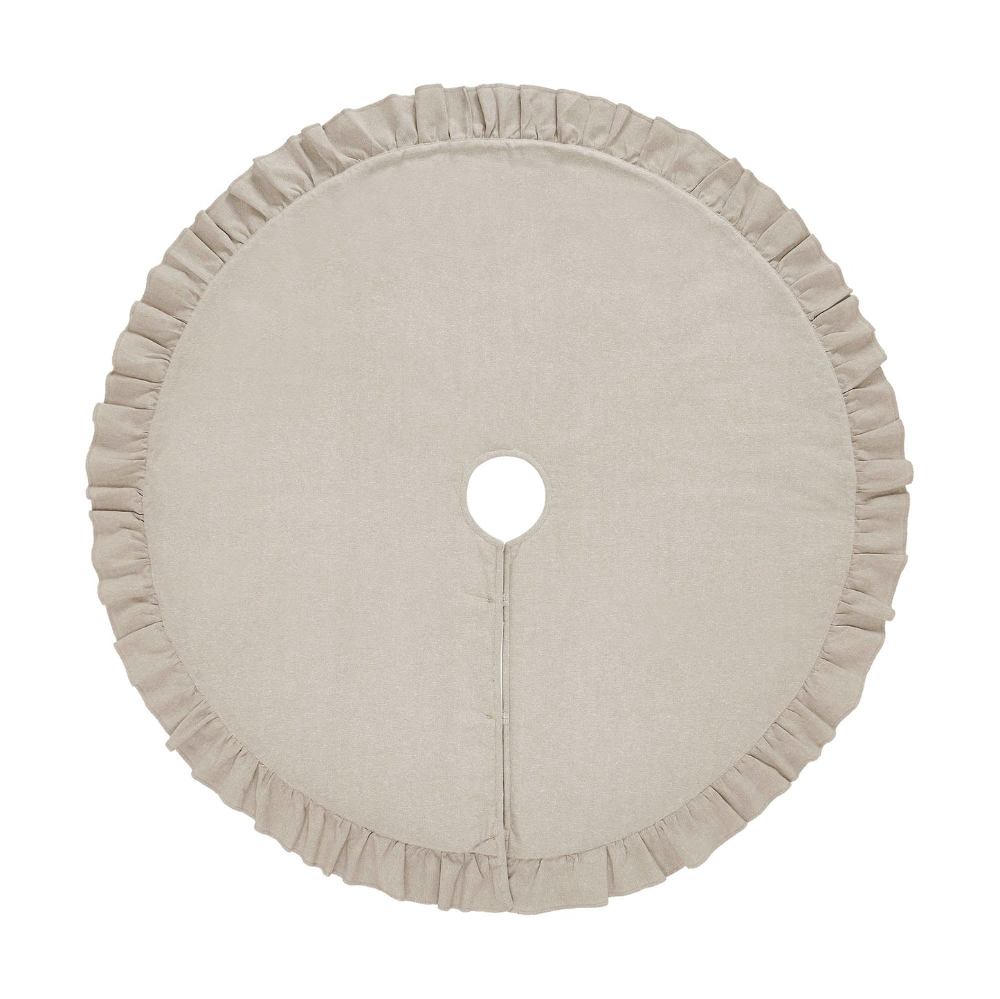 Sawyer Mill Red Ticking Stripe Tree Skirt 48