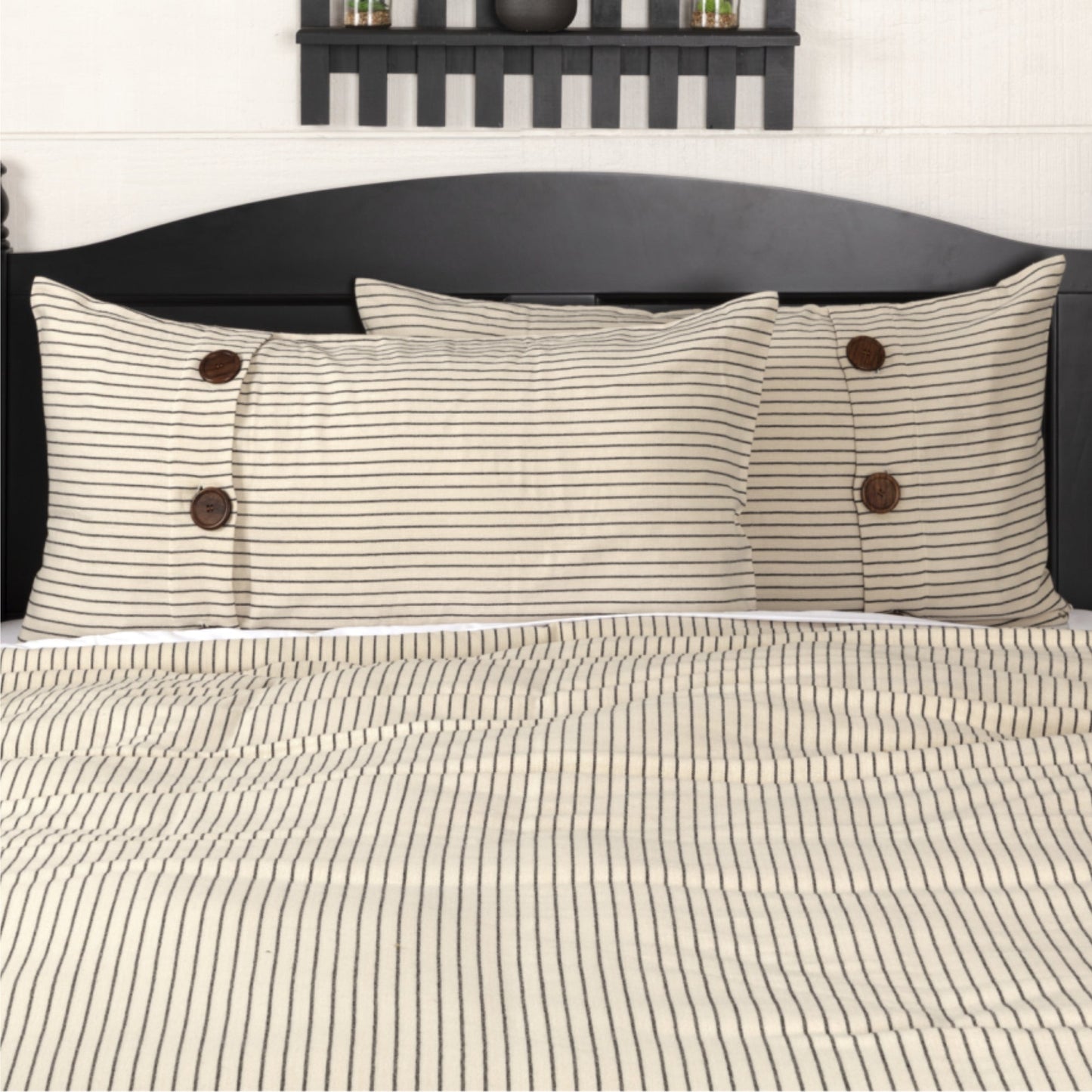 Katie's Vintage Stripe King Sham