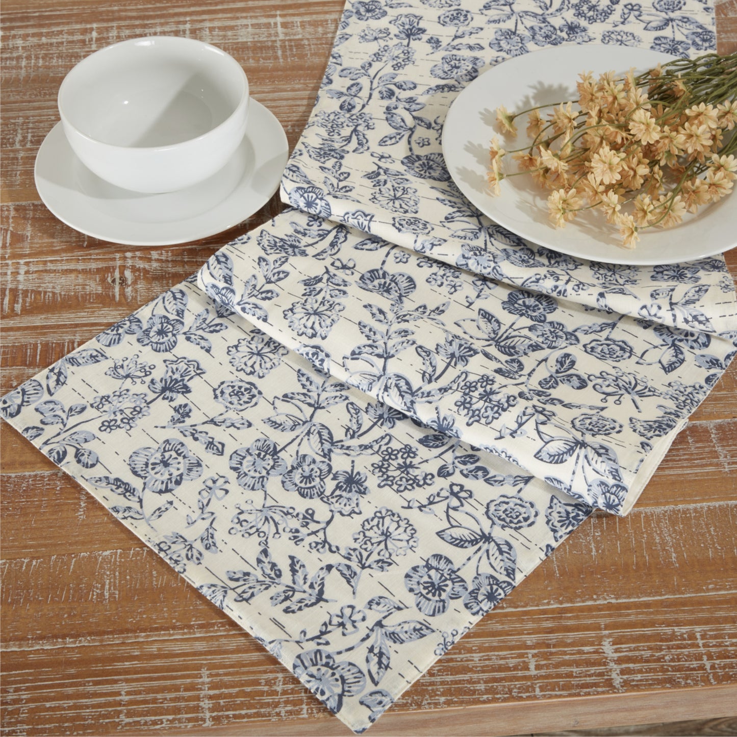 Doylestown Floral Runner 54Lx13W