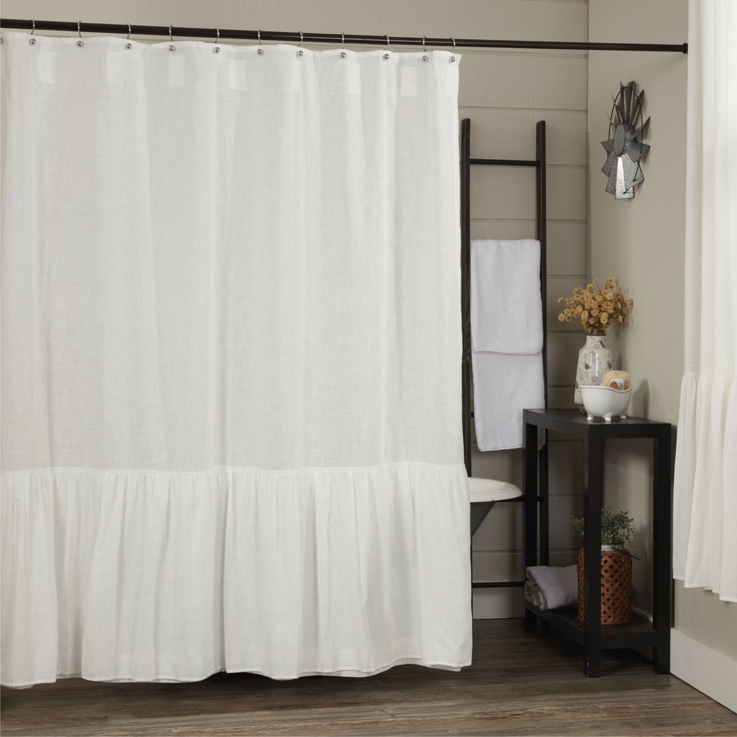 Elizabeth Ruffled Shower Curtain