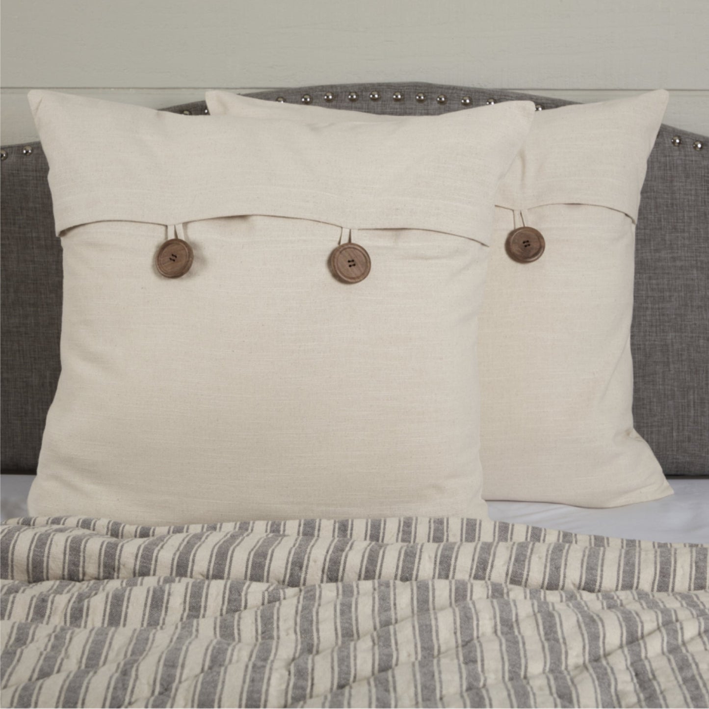 Market Place Natural Fabric Euro Sham