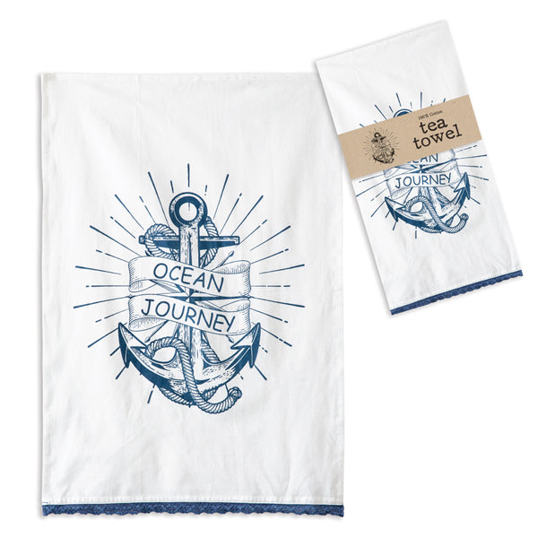 Ocean Journey Tea Towel - Min of 4