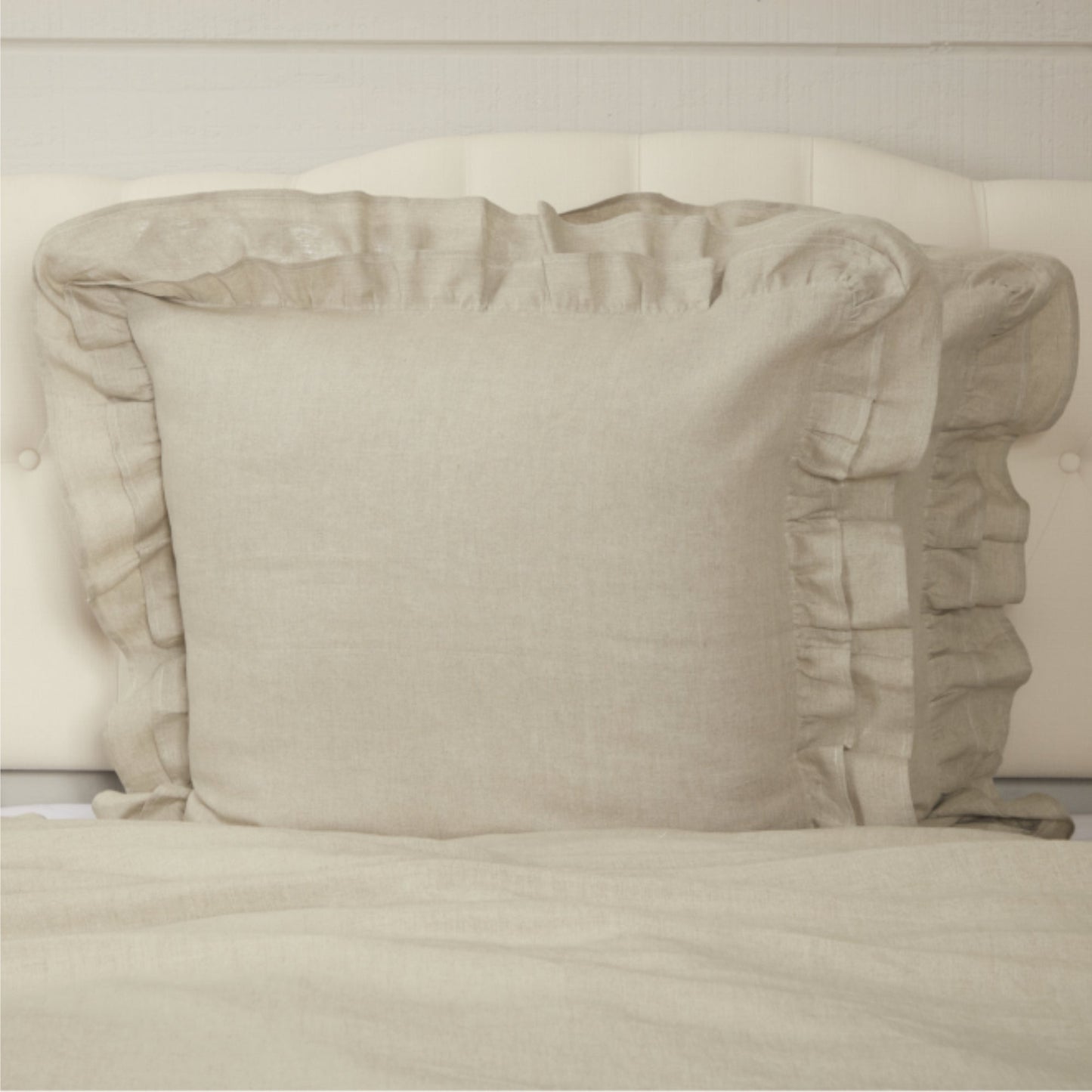 Provincial Linen Natural Euro Sham