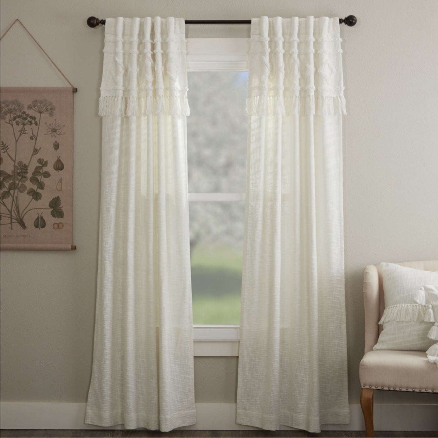 Harmony Panel Set of 2 96Lx50W