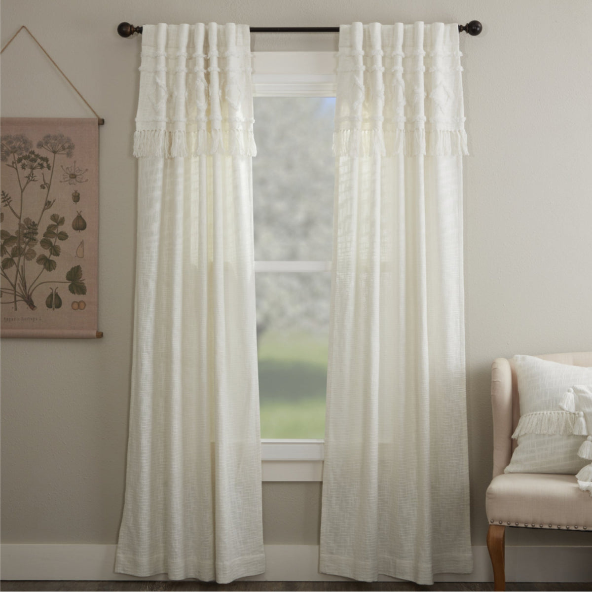 Harmony Panel Set of 2 84Lx40W