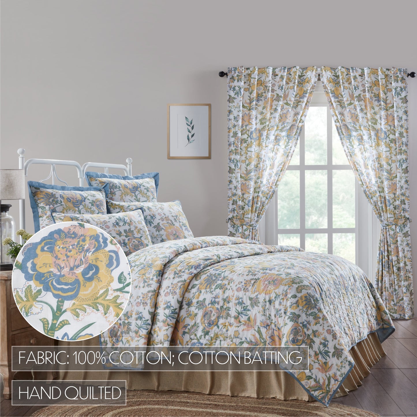 Wilder Twin Quilt 68Wx86L