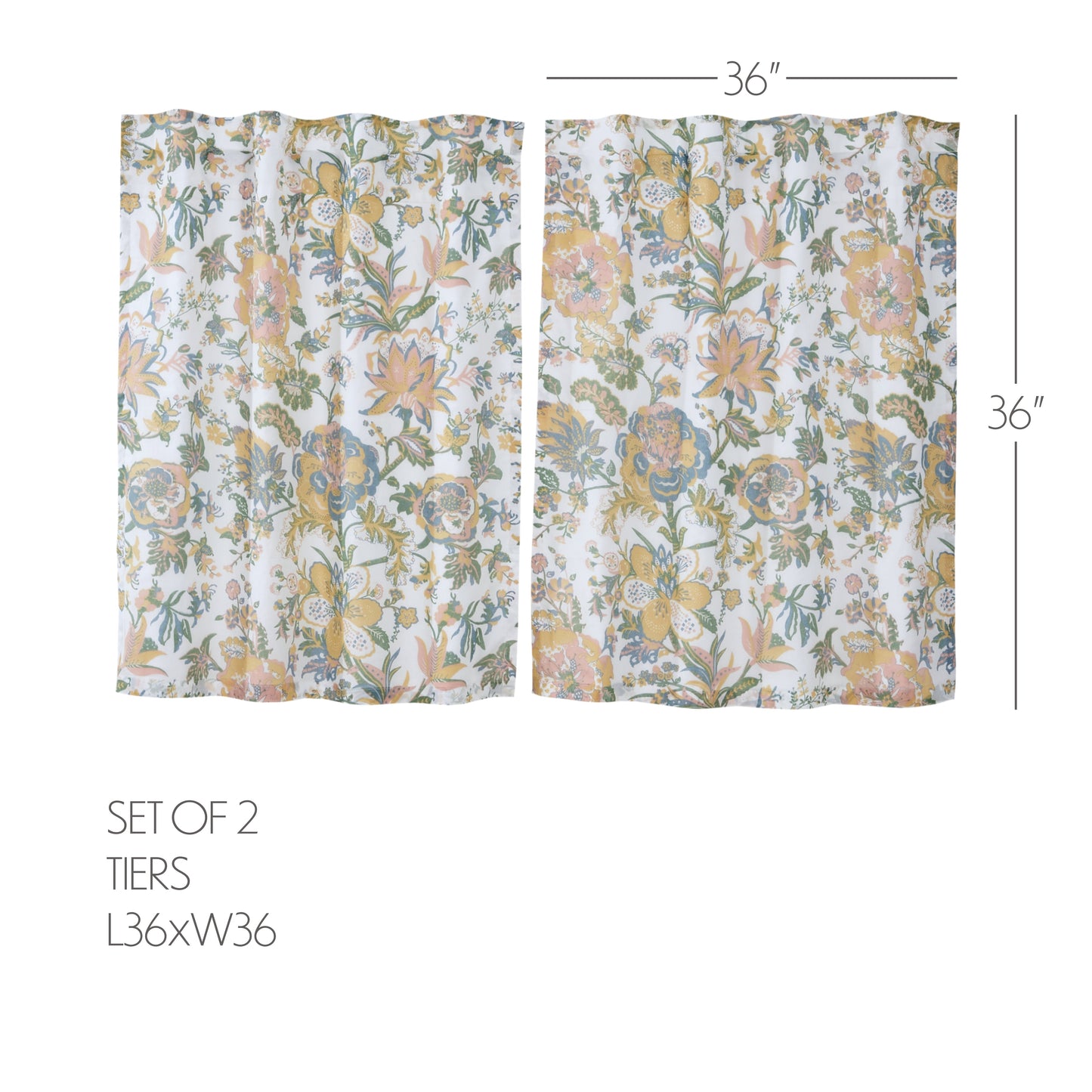 Wilder Tier Set of 2 L36xW36