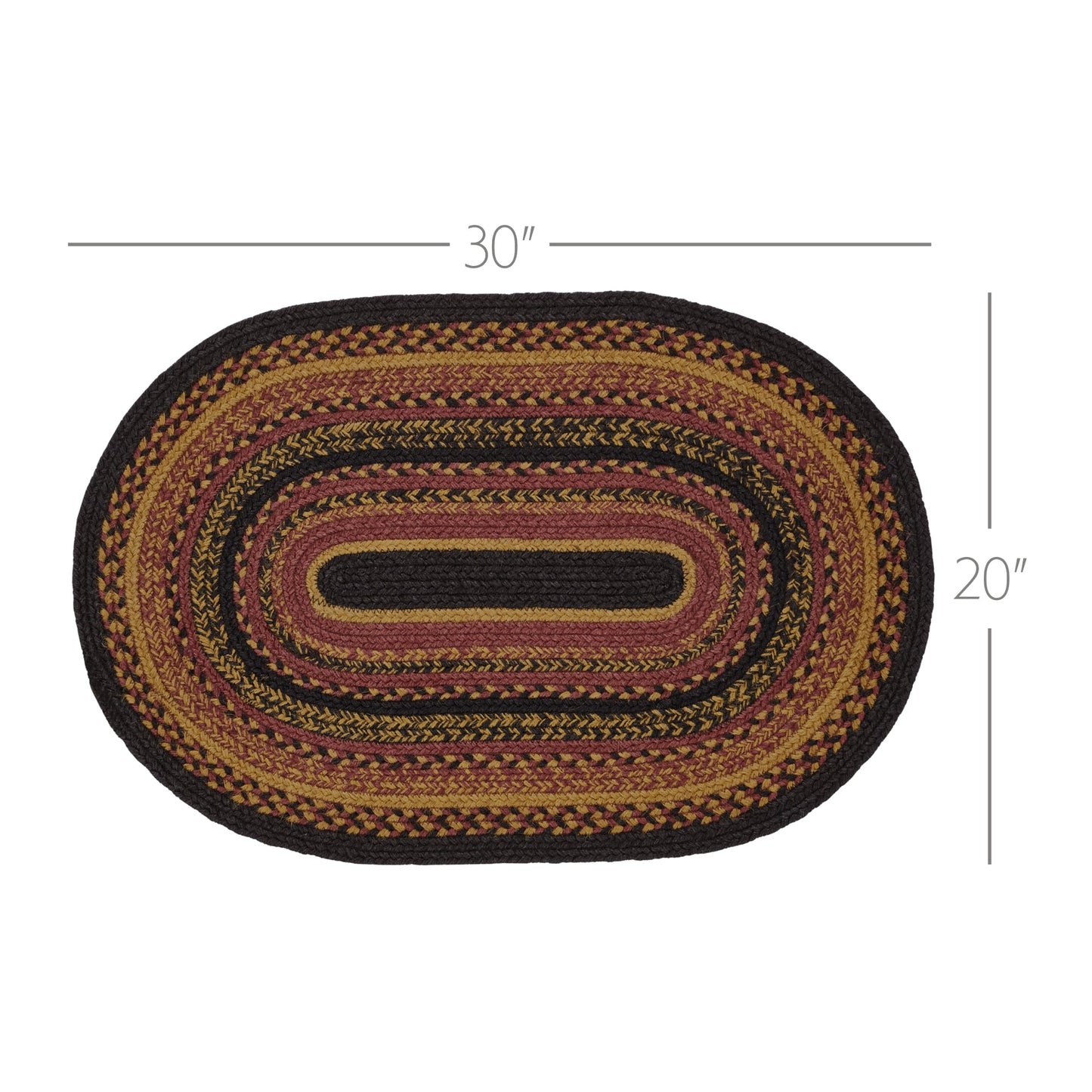Heritage Farms Jute Rug Oval 20x30