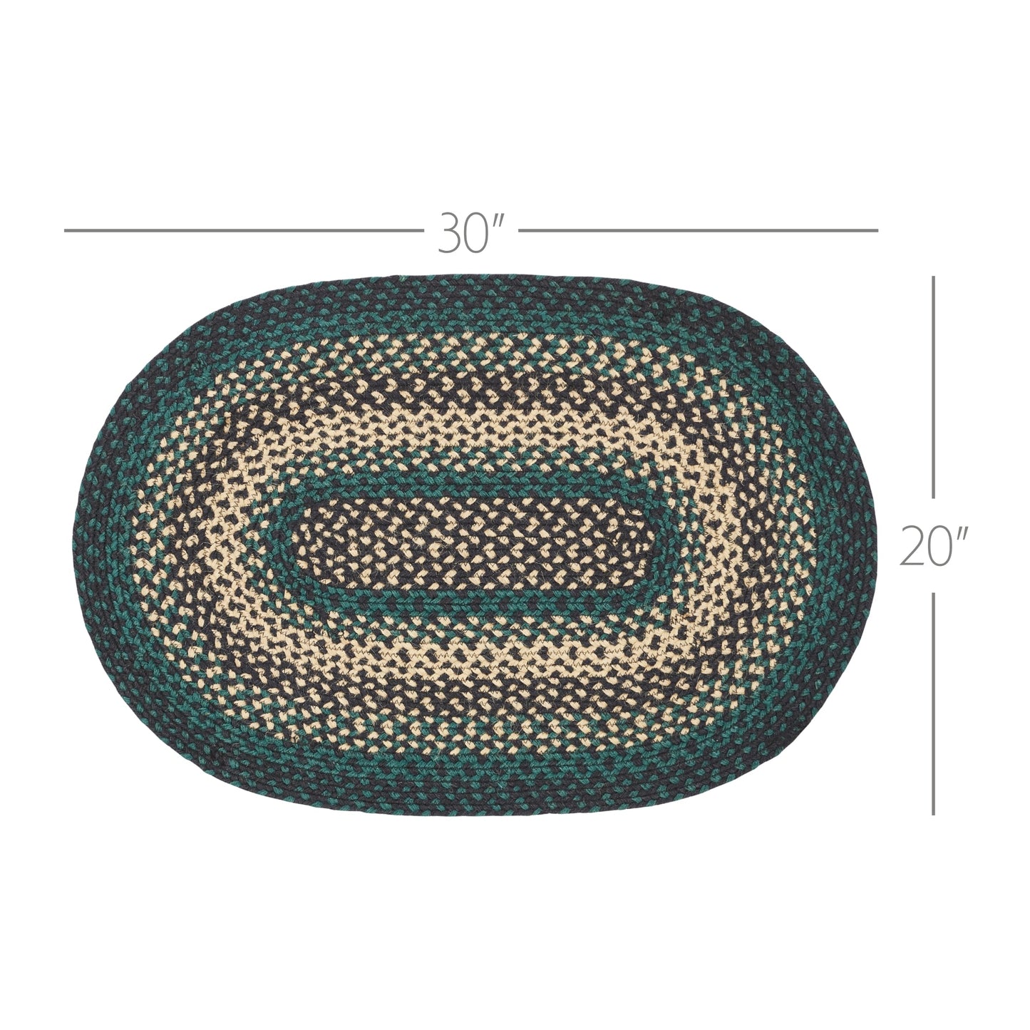 Pine Grove Jute Rug Oval 20x30