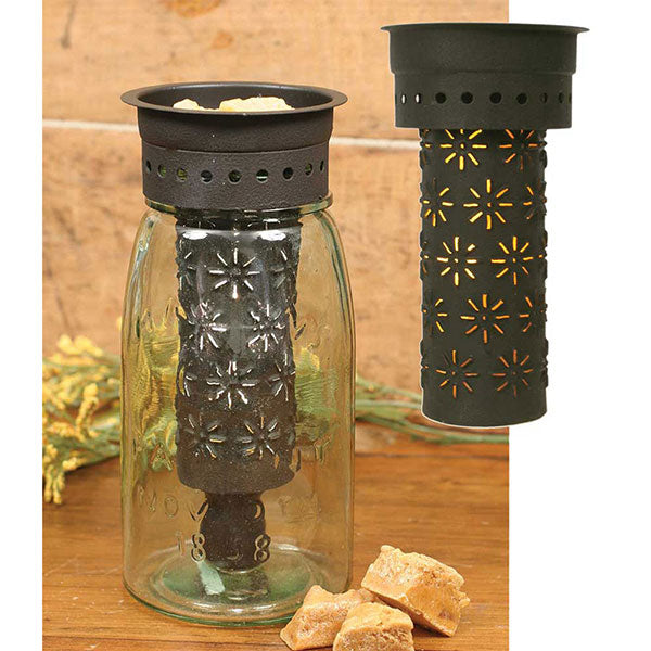 Punched Pinwheels Quart Mason Jar Wax Warmer Kit - Min of 4