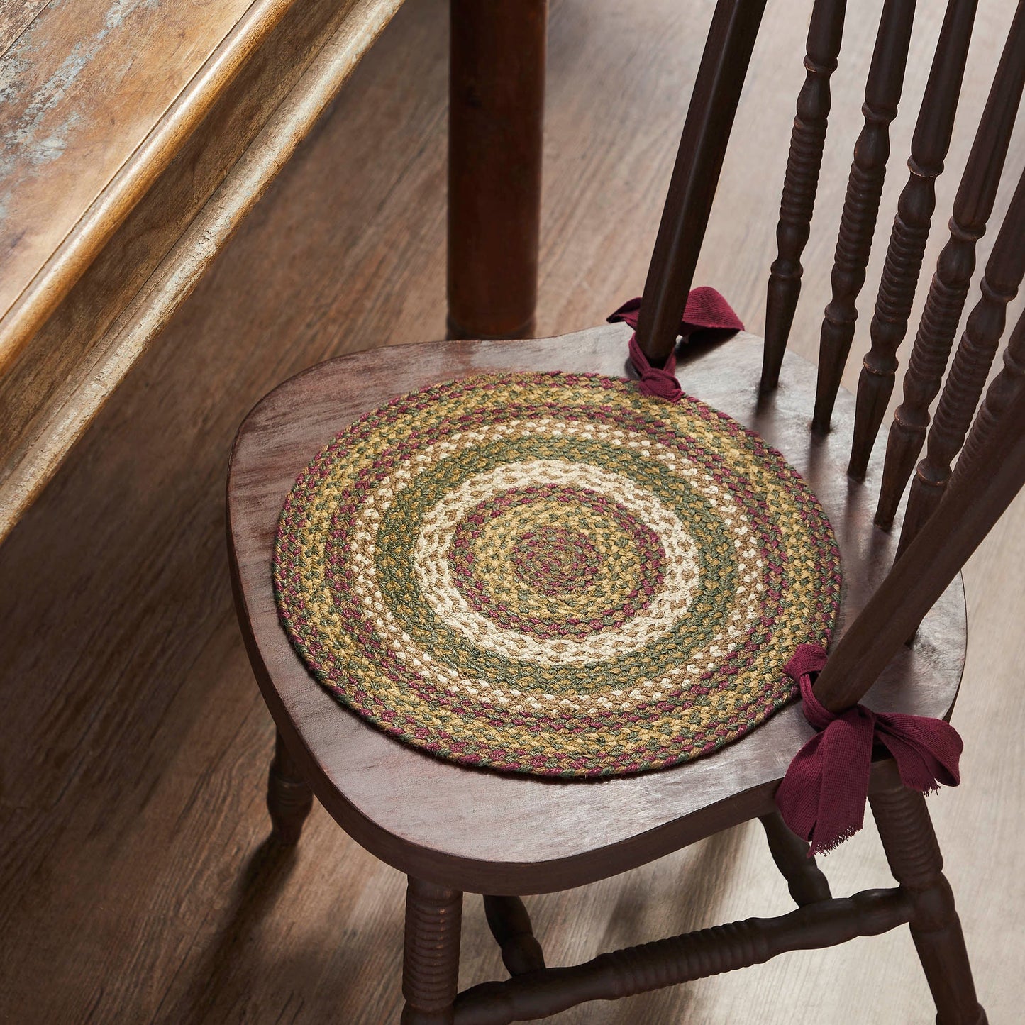 Tea Cabin Jute Chair Pad Diameter