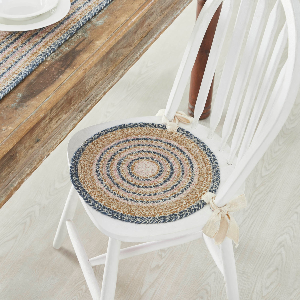 Kaila Jute Chair Pad Diameter