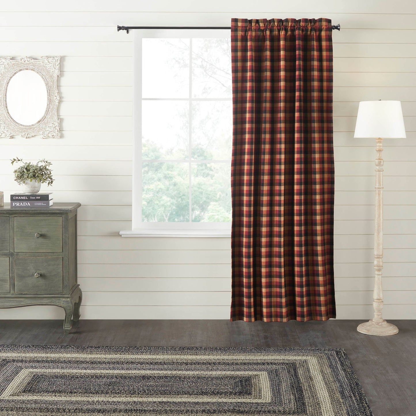 Heritage Farms Primitive Check Blackout Panel