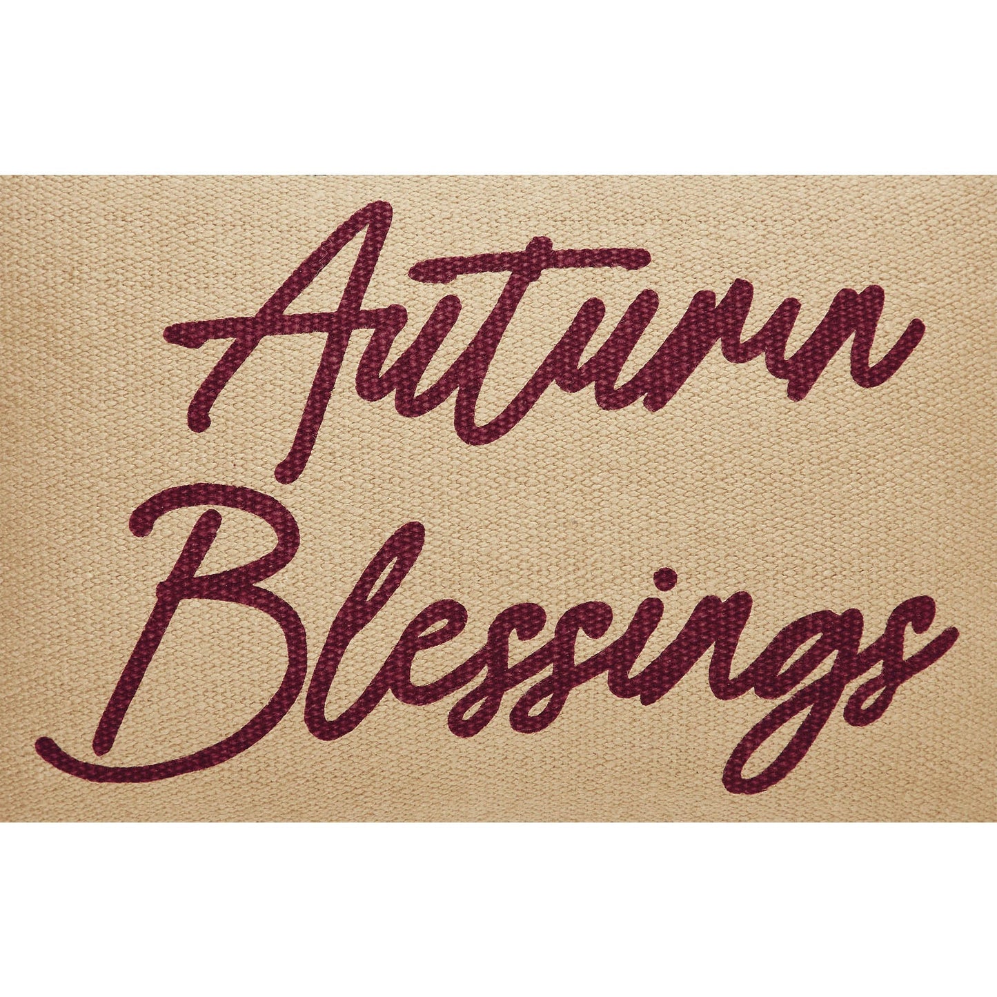 Decorative Throw Pillow Connell Autumn Blessings 9.5x14in Fall Harvest Seasonal Home Decor Accent Pillow