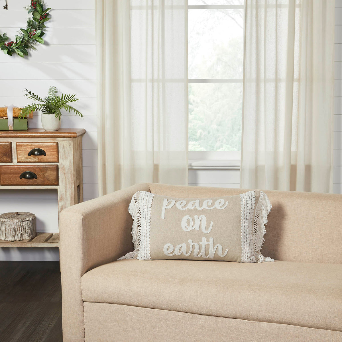 Grace Peace on Earth Pillow