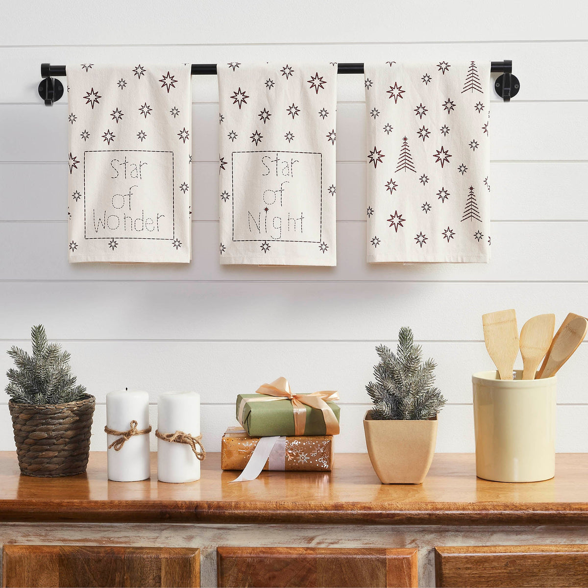 Star of Wonder Tea Towel Set of 3