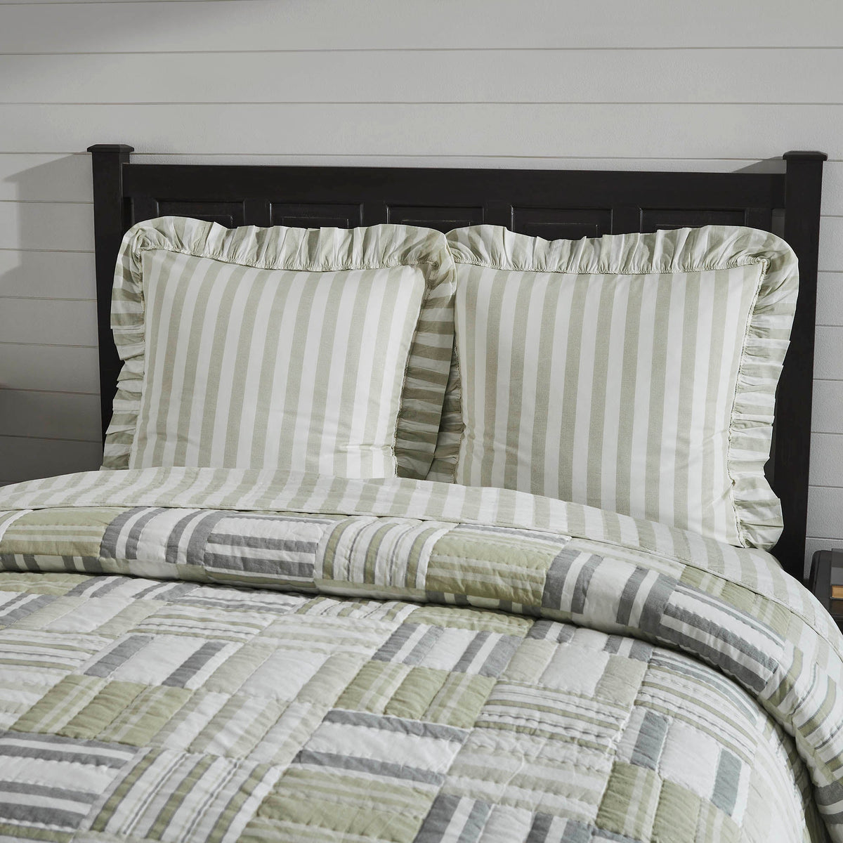 Finders Keepers Ruffled Fabric Euro Sham Set of 2