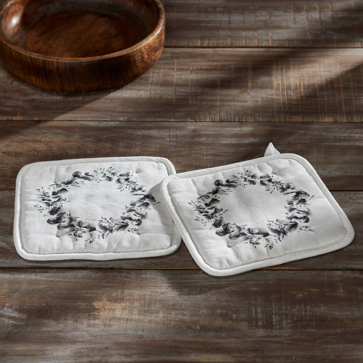 Finders Keepers Eucalyptus Pot Holder Set of 2