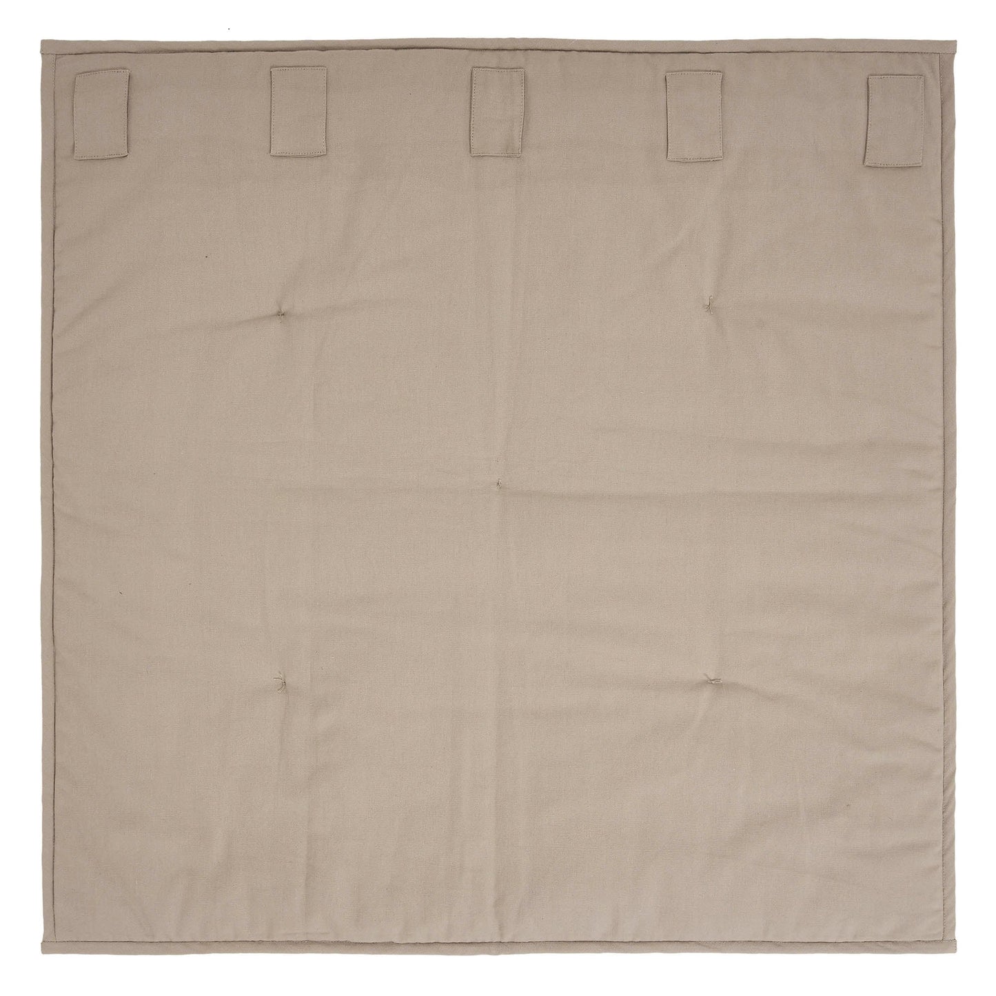 Custom House Black Tan Jacquard Quilted Lap Throw 34Wx34L