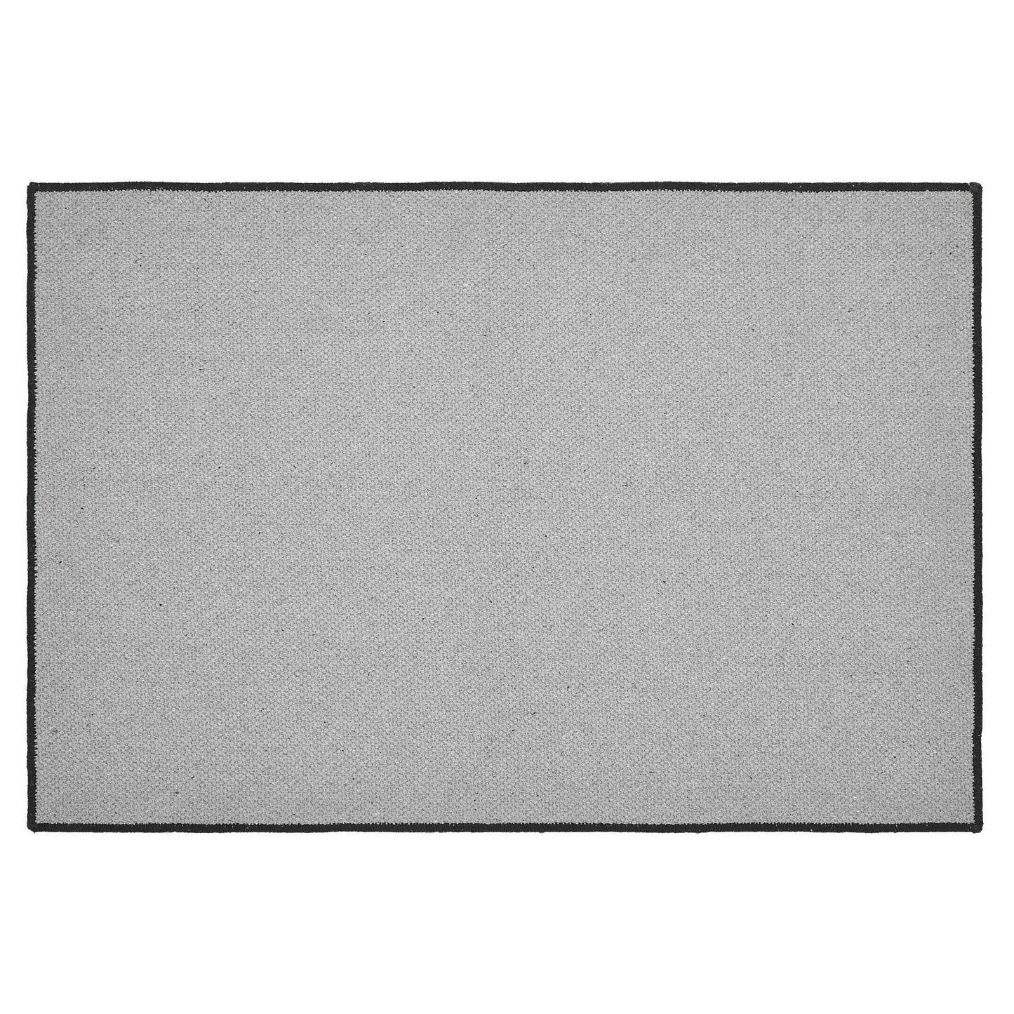 Custom House Black Tan Jacquard Polyester Bathmat 20x30