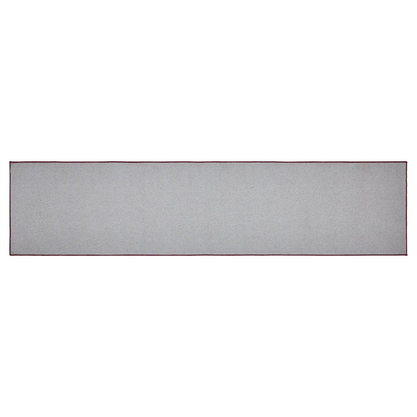 Custom House Burgundy Tan Jacquard Polyester Rug/Runner Rect 22x96