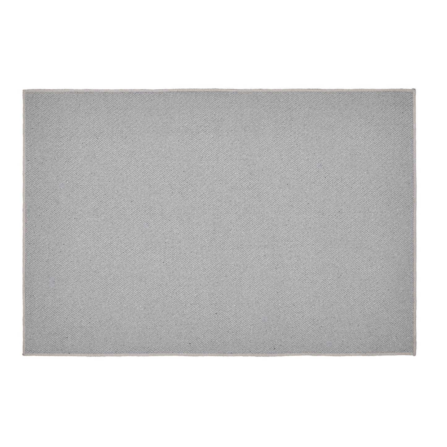 Annie Buffalo Check Grey Welcome Polyester Rug Rect 24x36