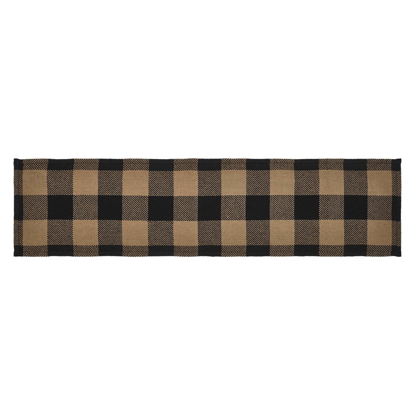 Black Check Runner 12x48