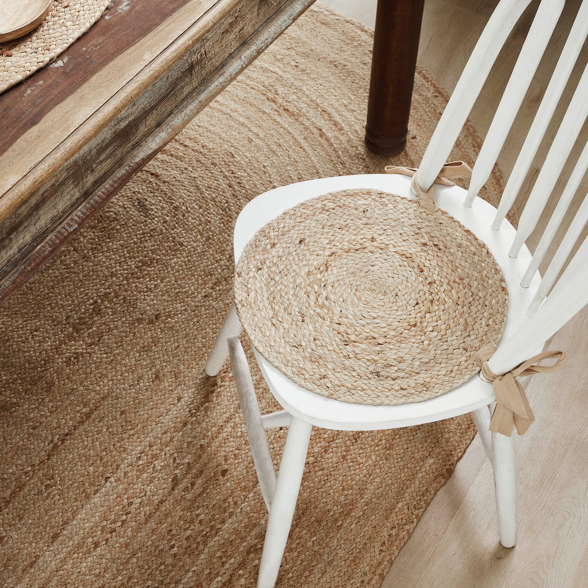 Natural Jute Chair Pad Diameter