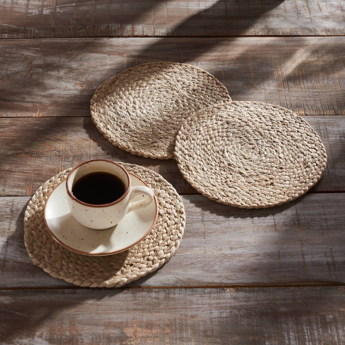Natural Jute Trivet Set of 3