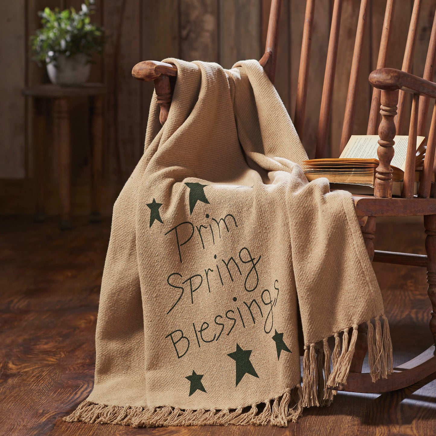 Spring In Bloom Woven Throw