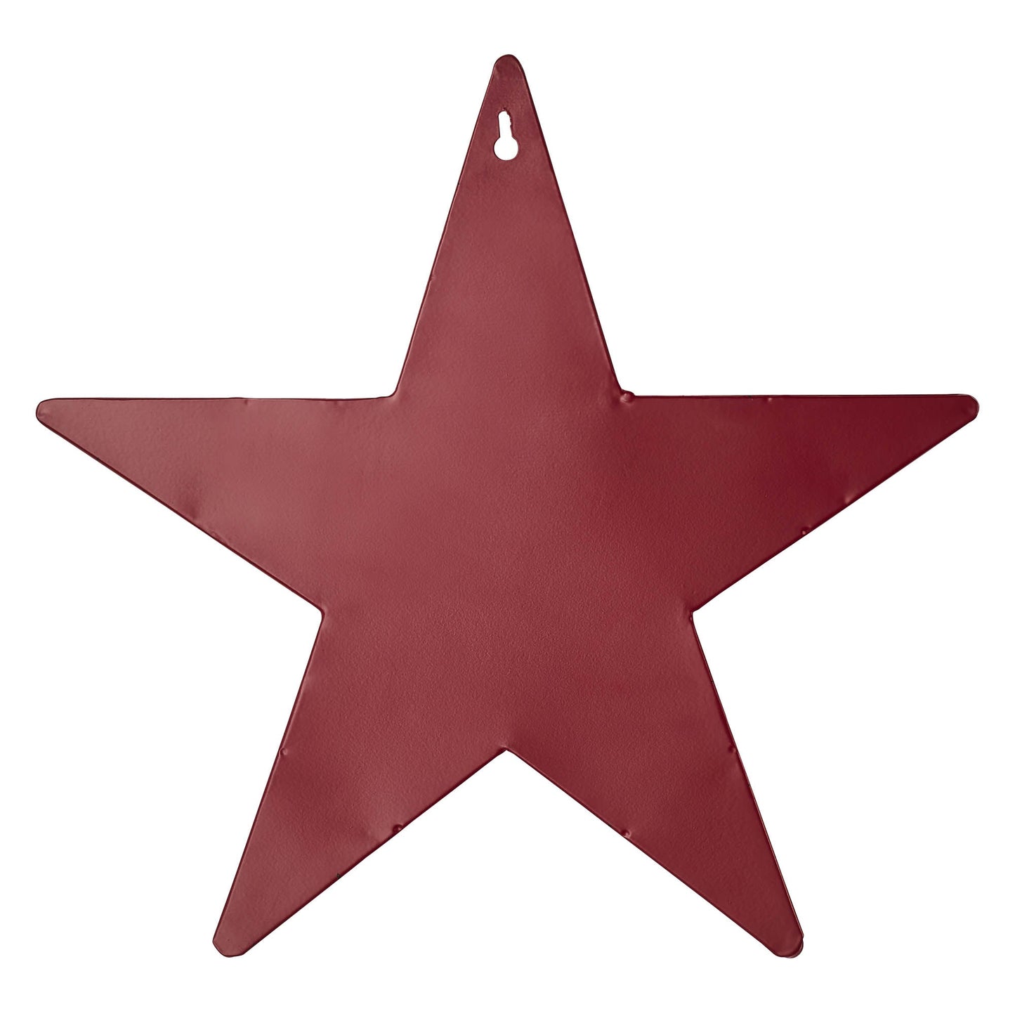 Metal Star Speckled w/ Pocket Burgundy Distressed 12x12