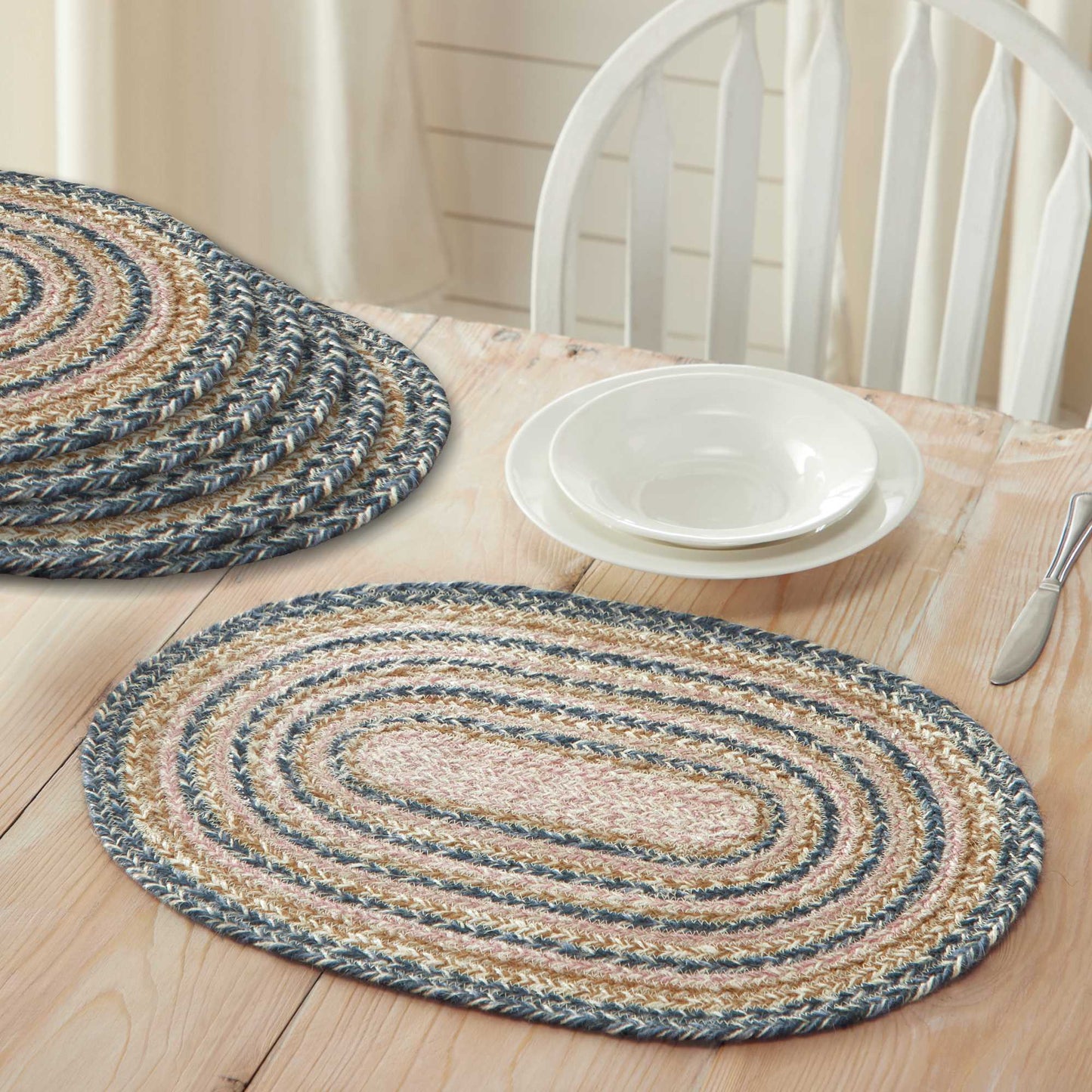 Kaila Jute Oval Placemat Set of 6