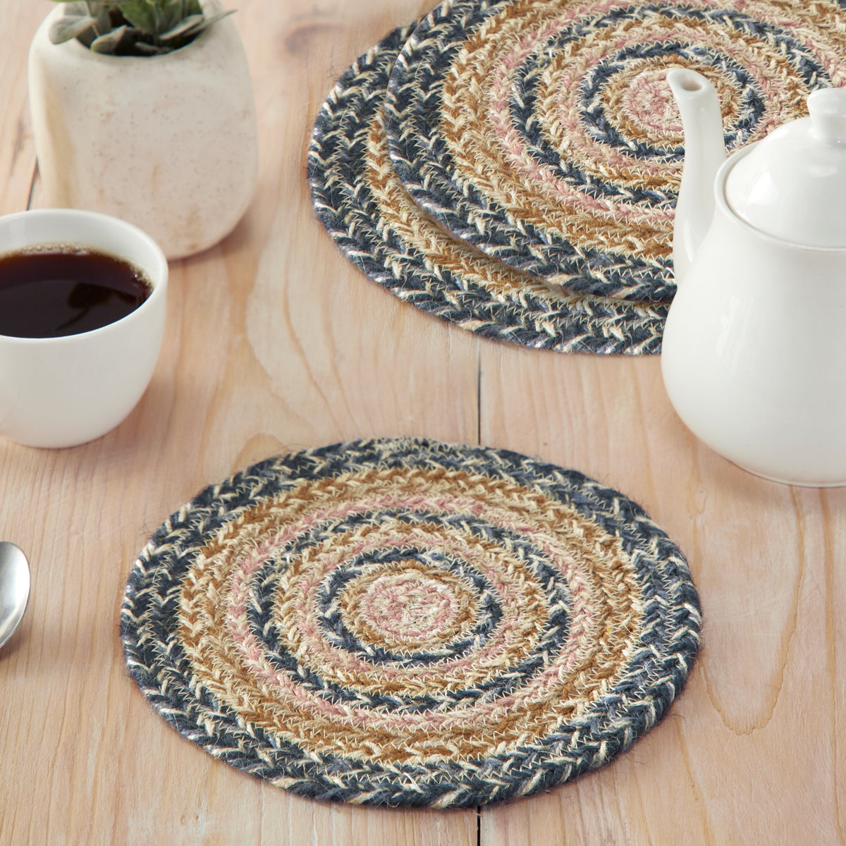 Kaila Jute Trivet 8 Set of 3