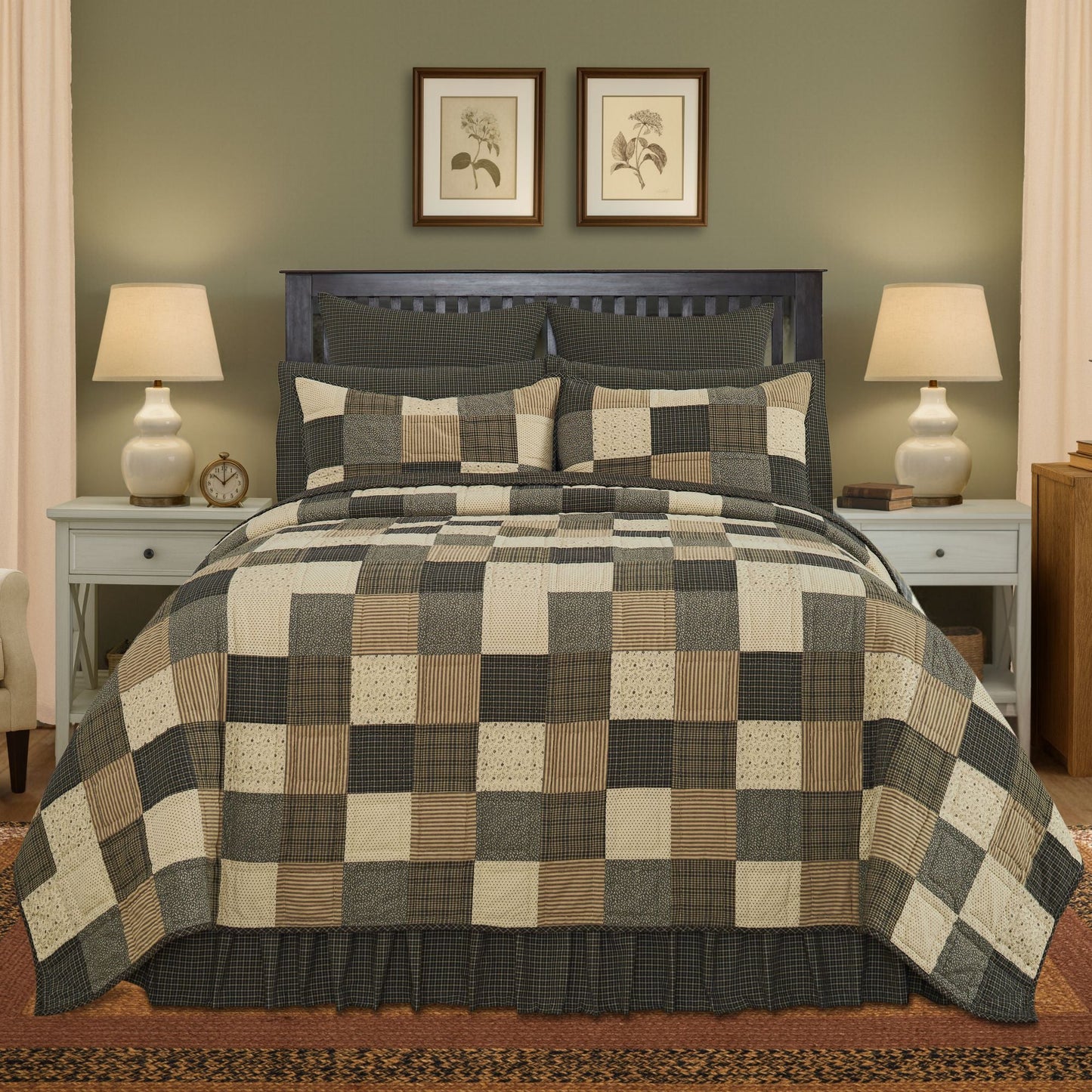 Kettle Grove Twin Quilt 70Wx90L