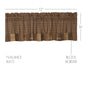 Prescott Valance Block Border 16x72