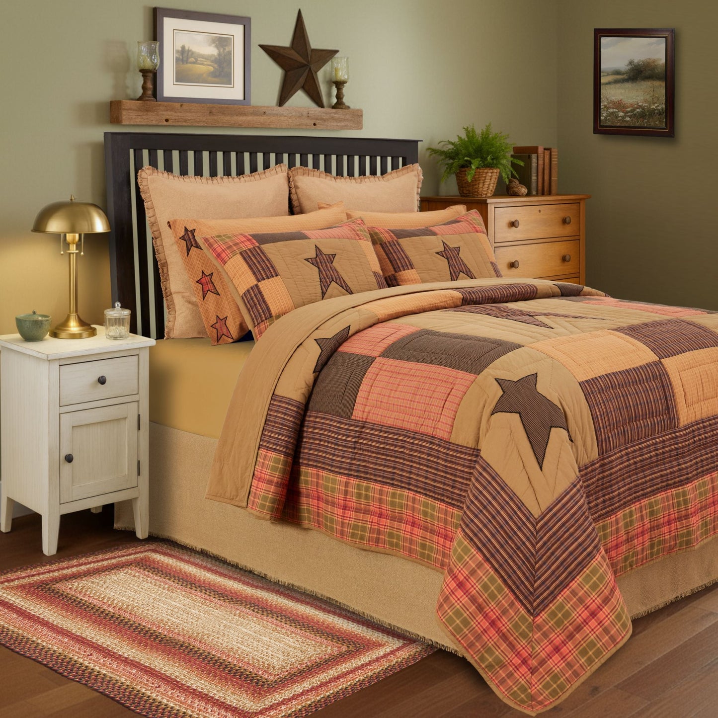 Stratton Queen Quilt 90Wx90L