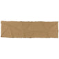 Burlap Natural Reverse Seam Patch Runner 13x48