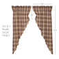 Dawson Star Scalloped Prairie Short Panel Set of 2 63x36x18