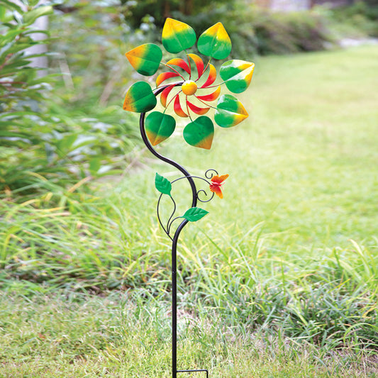 Radiant Leaves Wind Spinner