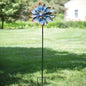 Blue Radiance Dahlia Wind Spinner
